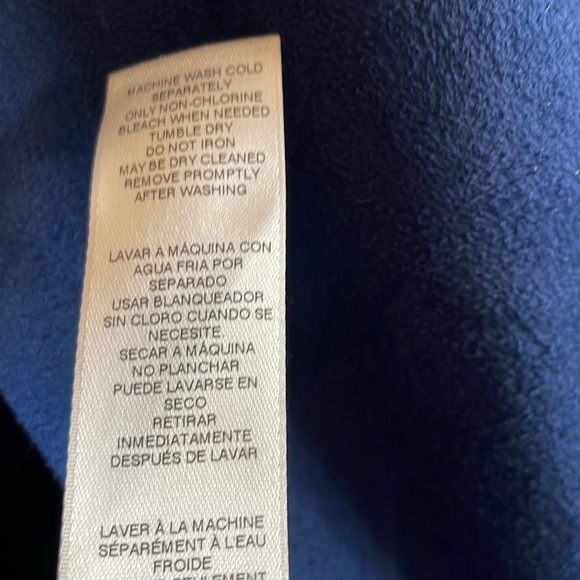 Chico’s Jacket Cardigan Double Face Faux Suede Topper. Sz: Chico’s 1
(8-10) - Picture 4 of 12